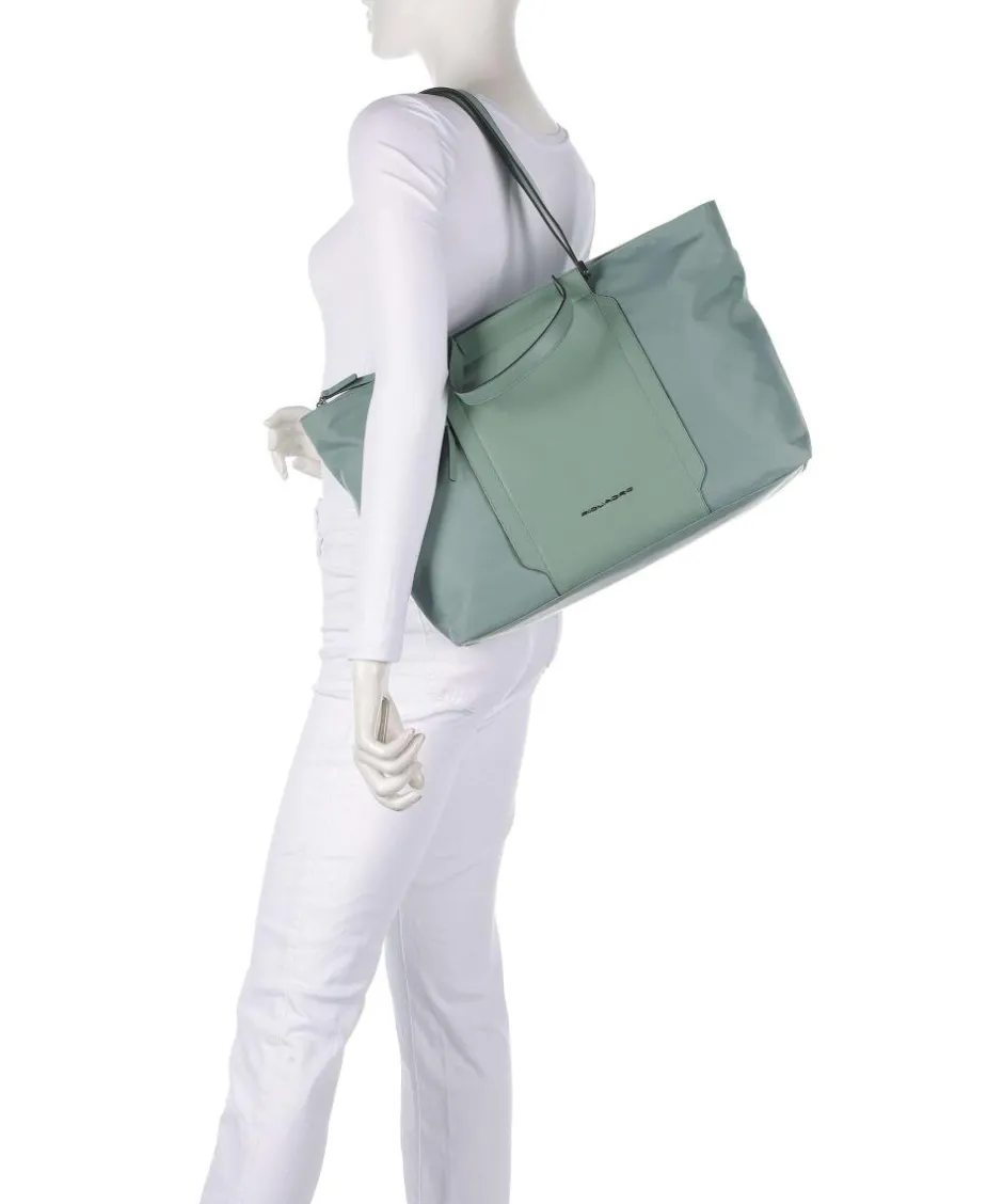 Piquadro Tote Bags-W92T Tote bag 15″ recycled nylon