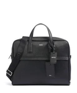 BOSS Business- & Laptop Bags-Zair Briefcase 15″ bonded leather