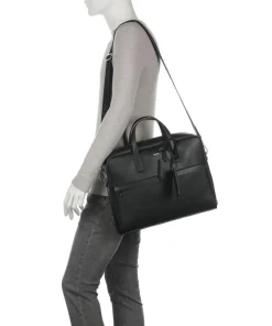 BOSS Business- & Laptop Bags-Zair Briefcase 15″ bonded leather