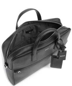 BOSS Business- & Laptop Bags-Zair Briefcase 15″ bonded leather