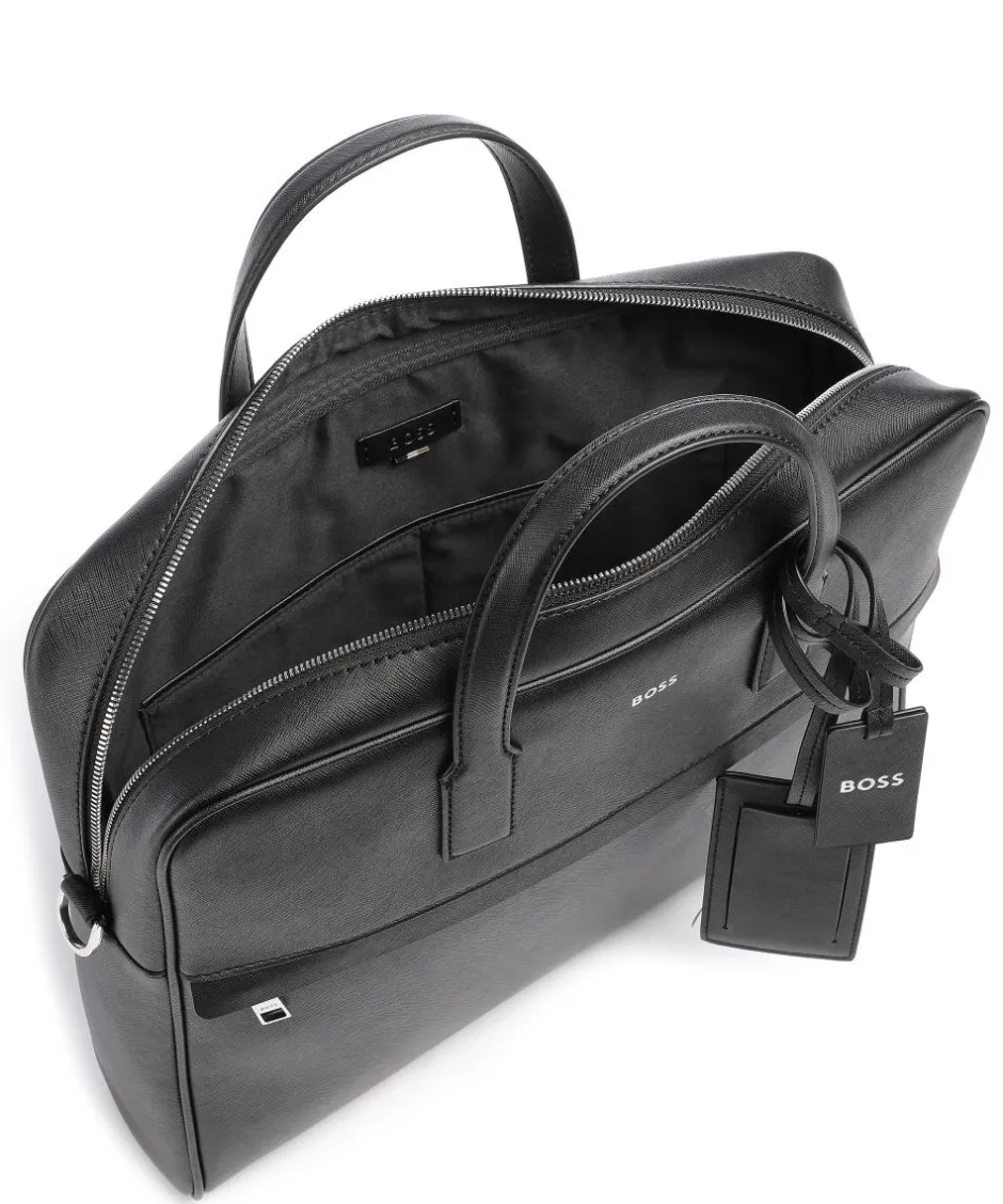 BOSS Business- & Laptop Bags-Zair Briefcase 15″ bonded leather