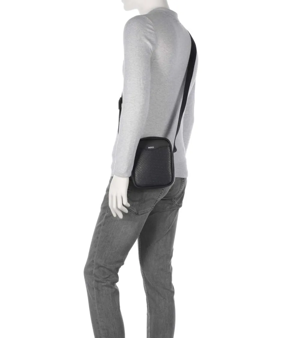 BOSS Crossbody Bags-Zair Crossbody bag fine grain leather