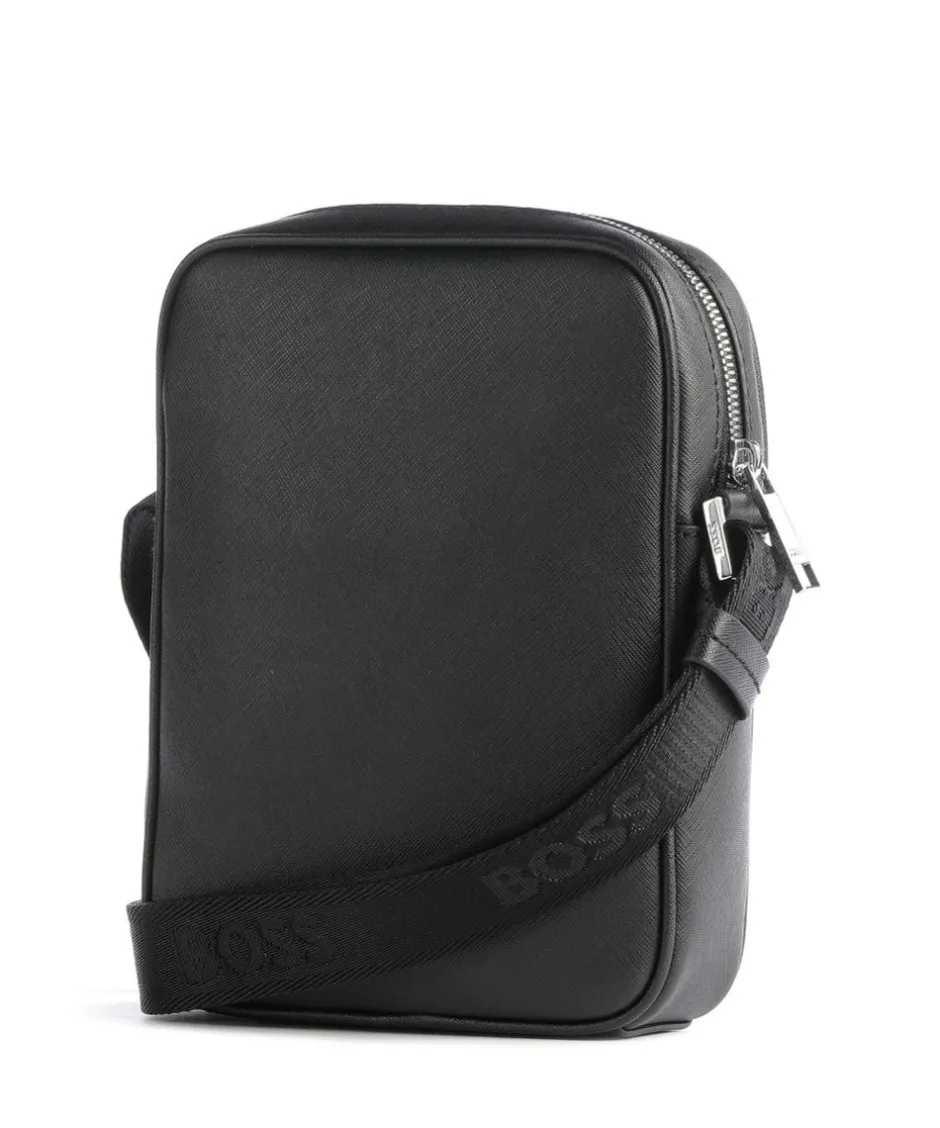 BOSS Crossbody Bags-Zair Crossbody bag saffiano leather