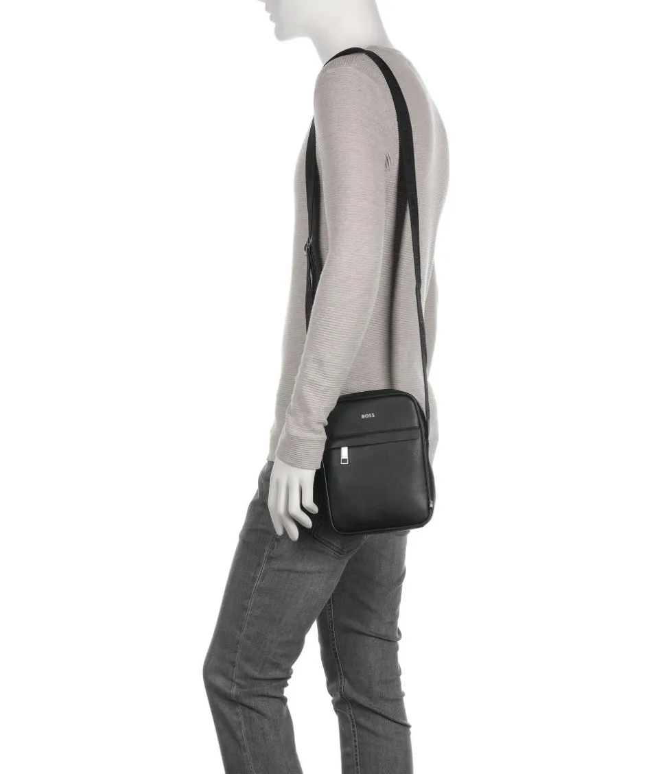 BOSS Crossbody Bags-Zair Crossbody bag saffiano leather