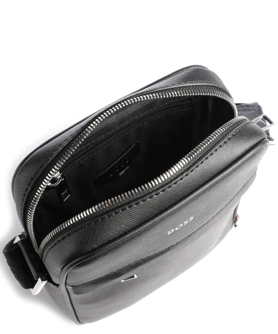 BOSS Crossbody Bags-Zair Crossbody bag saffiano leather