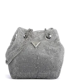 Guess Clutch & Evening Bags|Shoulder Bags-Zalina Shoulder bag aluminum