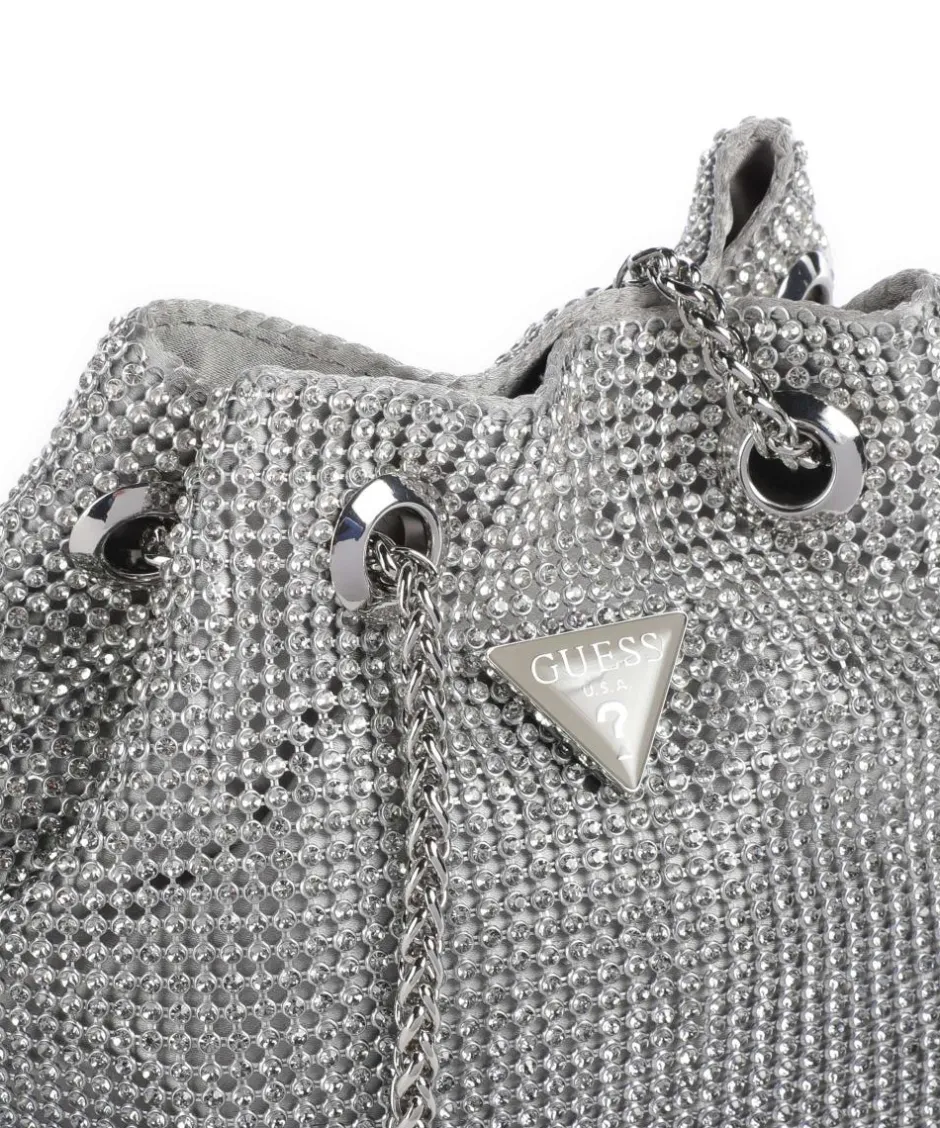 Guess Clutch & Evening Bags|Shoulder Bags-Zalina Shoulder bag aluminum