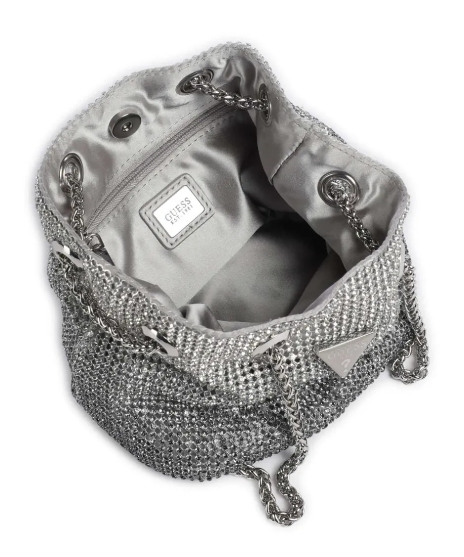Guess Clutch & Evening Bags|Shoulder Bags-Zalina Shoulder bag aluminum