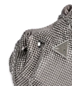 Guess Clutch & Evening Bags|Shoulder Bags-Zalina Shoulder bag aluminum