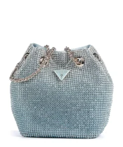 Guess Clutch & Evening Bags|Shoulder Bags-Zalina Shoulder bag aluminum