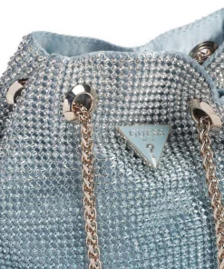 Guess Clutch & Evening Bags|Shoulder Bags-Zalina Shoulder bag aluminum
