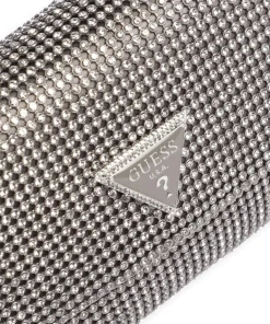 Guess Clutch & Evening Bags|Shoulder Bags-Zalina Shoulder bag aluminum, polyester