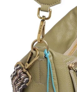 Gabs Shoulder Bags|Hobo Bags-Zante Polly Hobo bag grained calfskin