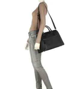 Tiger of Sweden Business- & Laptop Bags|Handbags-Zelea Handbag 13″ grained calfskin