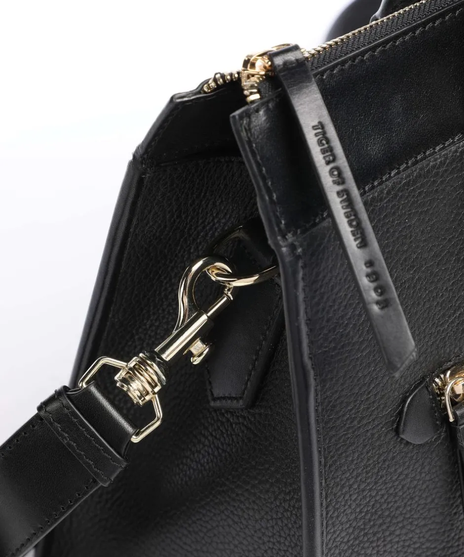Tiger of Sweden Business- & Laptop Bags|Handbags-Zelea Handbag 13″ grained calfskin