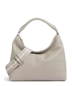 AIGNER Shoulder Bags|Hobo Bags-Zita M Hobo bag grained cow leather