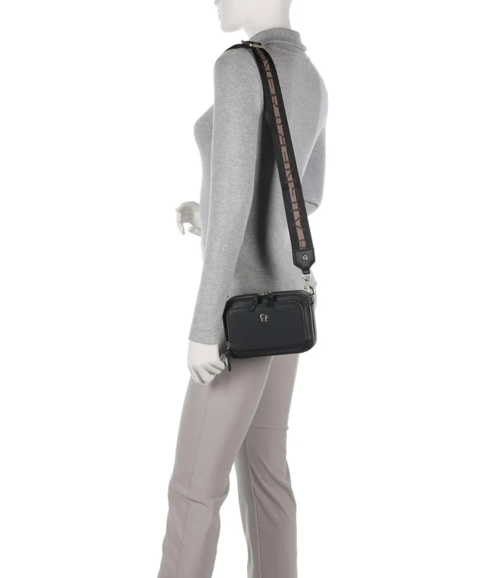 AIGNER Crossbody Bags-Zita S Crossbody bag grained cow leather