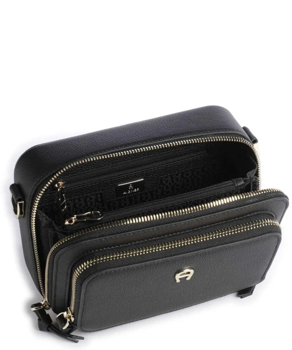 AIGNER Crossbody Bags-Zita S Crossbody bag grained cow leather
