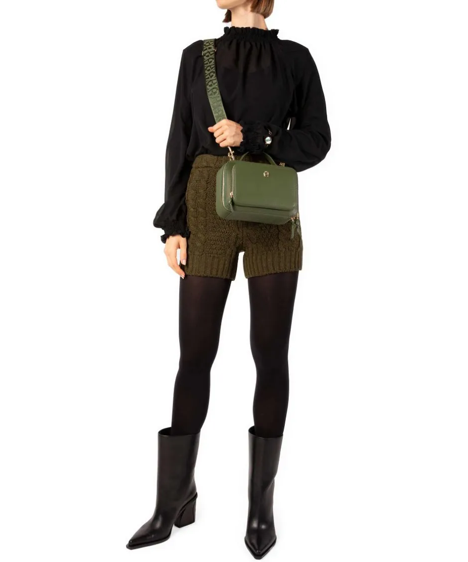 AIGNER Handbags|Crossbody Bags-Zita S Crossbody bag grained cow leather