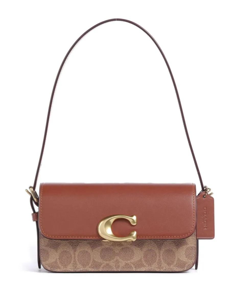 Coach Shoulder Bags|Crossbody Bags-Zoe Signature Shoulder bag fine grain cow leather