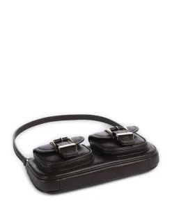 Michael Kors Shoulder Bags-Zoe Small Shoulder bag grained cow leather