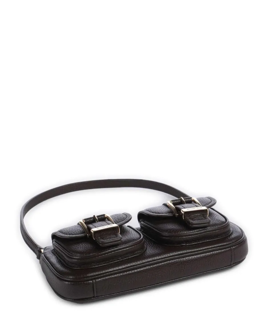 Michael Kors Shoulder Bags-Zoe Small Shoulder bag grained cow leather