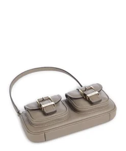 Michael Kors Shoulder Bags-Zoe Small Shoulder bag grained cow leather