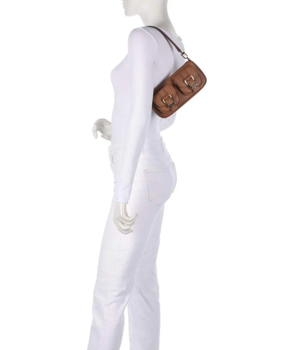 Michael Kors Shoulder Bags-Zoe Small Shoulder bag grained cow leather