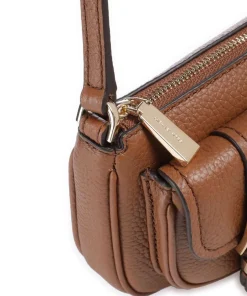 Michael Kors Shoulder Bags-Zoe Small Shoulder bag grained cow leather