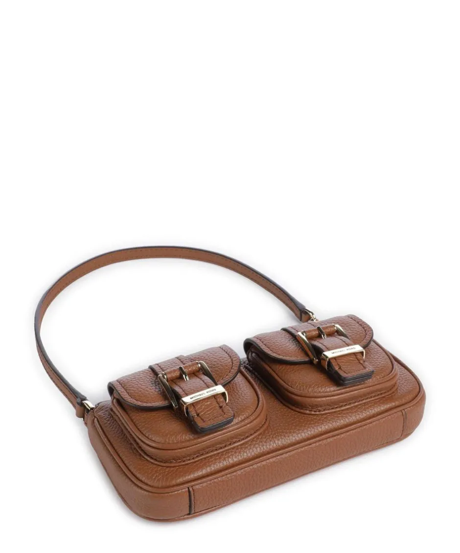 Michael Kors Shoulder Bags-Zoe Small Shoulder bag grained cow leather