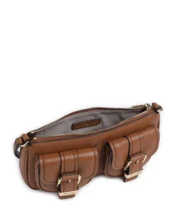 Michael Kors Shoulder Bags-Zoe Small Shoulder bag grained cow leather