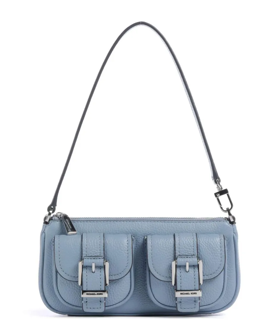 Michael Kors Shoulder Bags-Zoe Small Shoulder bag grained cow leather