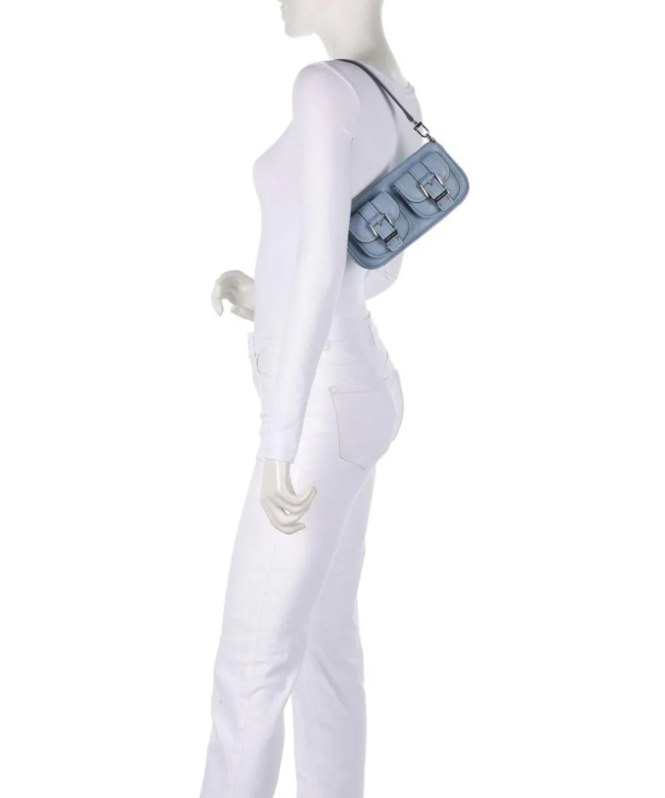 Michael Kors Shoulder Bags-Zoe Small Shoulder bag grained cow leather