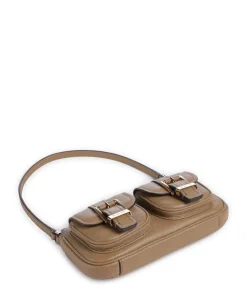Michael Kors Shoulder Bags-Zoe Small Shoulder bag grained cow leather