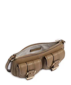 Michael Kors Shoulder Bags-Zoe Small Shoulder bag grained cow leather